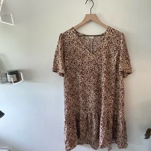 Brand New A New Day Lightweight Cheetah Print Dress